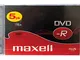 Maxell DVD-R 4.7GB - Confezione da 5