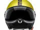 CASCO MOMO FIGHTER FGTR CLASSIC GIALLO MATTO ANTRACITE TAGLIA M