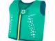 Speedo Unisex Bambini Croc PFV Float Vest, Cosmos/Smeraldo/Aqua Mint, 2-4 Anni