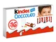 Kinder Cioccolato, barrette di cioccolato al latte, 16 pezzi da 12,5 gr