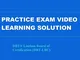 Certsmasters DBT® Linehan Board of Certification (DBT-LBC) Practice Exam Video Learning So...