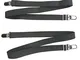 Eagsouni® 2 Pezzi 29' a 86' Regolabile sotto Materasso/Incastrati Foglio di Fissaggio,Cris...