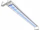vidaXL Lampada LED per Acquari 100-110 cm Alluminio IP67