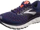 Brooks Glycerin 16, Scarpe da Running Donna, Blu (Navy/Coral/White 494), 37.5 EU