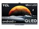 TCL 65C821, Smart Android Tv 65 Pollici, 4K Mini-LED TV con QLED e Audio Onkyo