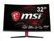 MSI Optix AG32CV Monitor Gaming 32" Curvo, Display 16:9 Full HD (1920x1080), Frequenza 165...