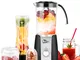 Frullatore Smoothie, Uten 5-in-1 Mini Blender Juicer, Frullatore per Frutta e Verdura, Fru...