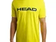 Head Club Ivan-Maglietta M, Uomo, Gelb (Yellow/Dark Blue), S