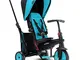 smarTrike STR3 Triciclo pieghevole per bambini, con certificazione per passeggino, per 1,2...