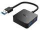 ICZI Hub USB 3.0, Ultrasottile 4 Porte Splitter Dati USB Adatto per MacBook Pro, Mac Mini,...