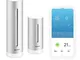 Netatmo Nws01-Ec Stazione Meteo Con Sensore Esterno Wireless, Bianco Argento