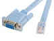 STARTECH.COM Cavo Gestione Console Router Cisco RJ45 a DB9 da 1,8m Maschio/Femmina