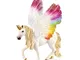 SCHLEICH- Unicorno Arcobaleno Alato, 70576