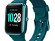 YAMAY Smartwatch Orologio Fitness Donna Uomo Smart Watch Android iOS Contapassi Cardiofreq...