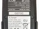 ICOM BP-245H BATTERIA ORIGINALE Li-Ion 7,2V - 2250 MAH PER IC M71/IC M72/IC M73 EURO