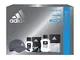 Adidas, Confezione Regalo Uomo Ice Dive, Eau de Toilette 50 ml, Dopobarba 100 ml, Cappelli...