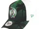 New Era Boston Celtics Frame Adjustable Trucker cap NBA Palm Tree Green/White - One-Size