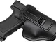MAYMOC fondina in pelle IWB, fondina per pistola compatibile per Glock 17 19 22 23 26 / Si...