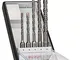 Bosch Accessories Set da 5 Pezzi di punte per martelli perforatori Robust Line SDS plus-5,...