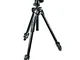 Manfrotto MK290LTA3-3W Kit da 3 Sezioni in Alluminio con Testa a Sfera, Nero