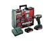 Metabo 602217880-18 quick set b ah 18v trapano cordless / 2.0, officina mobile,