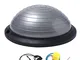 ISE Balance Trainer Ball Ø 46 cm, Attrezzatura Fitness con Corde Elastiche, SY-BAS1003 (Gr...