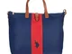U.S. POLO ASSN. Tall Shopping Bag Patterson colorata Tall Shopping Bag L Navy/Red