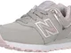 New Balance KL574, Scarpe da Ginnastica Unisex per Bambini, KL574F1G, Grigio