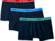 Emporio Armani Uomo Boxer Slip Blu - Nuovo Marine/Nuovo Marine/Nuovo Marine, M