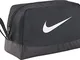 Nike Club Team Swoosh Toiletry Bag Beauty Case, 27 cm, Nero (White)