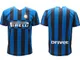 Maglia Inter Originale 2019 2020 Neutra Senza Nome e Numero Adulto Bambino (BARELLA Sensi...