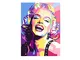 MhY Acquerello Moderno a Getto d'inchiostro HD Marilyn Monroe Personaggio Impermeabile Pit...