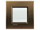 Bticino Livinglight LNA4802BZ – ll-placa 2 m bronzo