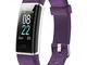 Willful Smartwatch Orologio Fitness Uomo Donna Fitness Tracker Cardiofrequenzimetro da Pol...