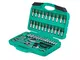 Set cricchetti e bussole da 46 pezzi | WIESEMANN 80089 | lega acciaio in cromo e vanadio |...