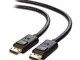 Cable Matters 8K Cavo DisplayPort a DisplayPort (Cavo DisplayPort 1.4) con Risoluzione di...
