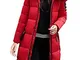 ORANDESIGNE Donna Invernali Giacca Lungo Caldo Cappotto con Cappuccio Collo di Pelliccia C...