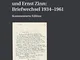 Rudolf Alexander Schroeder und Ernst Zinn: Briefwechsel 1934–1961: Kommentierte Edition (B...