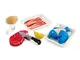 Hape Set Carne E Pesce Hape, Set di Gioco in Legno per Bambini, ingredienti E Accessori pe...