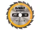 Dewalt DT1931-QZ DT1931-QZ-Hoja para construcción 160 x 20mm 18T (AC)