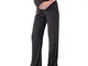 Pantaloni Premaman Topgrowth Pantaloni di maternità Sciolto Pantalone Lungo Stretchy Colla...