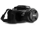 MegaGear MG1533 Nikon Coolpix P1000 Ever Ready Custodia metà copertura in ecopelle per Fot...