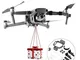 Drone Air-Dropping Thrower, dispositivo di rilascio Air Dropper accessori da pesca rilasci...