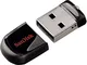 SanDisk Cruzer Fit Unità Flash USB 2.0 da 32 GB, Versione 2018, Nero