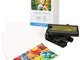 KP-108IN Set di 3 Cartucce d'inchiostro colore & Carta fotografica (108 fogli) compatibile...