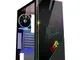 EMPIRE GAMING – Case PC Gamer Spartan ARGB Mid-Tower ATX – Pannello Frontale Retroillumina...