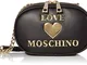 Love Moschino PU, Borsa da Donna, Nero, Normale