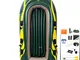 YUESFZ Kayak gonfiabili Kayak Sit on Top Gommone Pieghevole, Gommone Addensato Resistente...