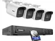 ANNKE H800 Bullet 8MP Ultra HD PoE Telecamera Kit Videosorveglianza Rete 8CH 4K NVR 2TB Di...