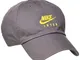 Nike Inter U Nk H86, Cappellino Unisex – Adulto, Dark Grey/Tour Yellow, Taglia Unica